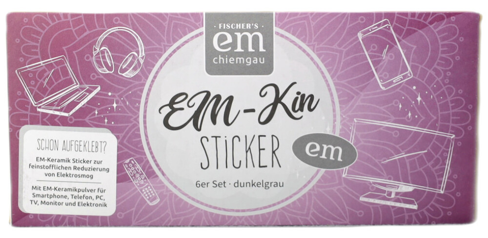 EM Kin Sticker dunkelgrau